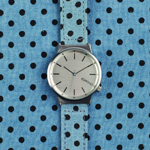 Wizard Print Series Denim Polkadot