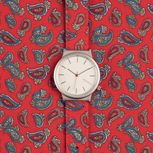 Wizard Print Series Red Paisley